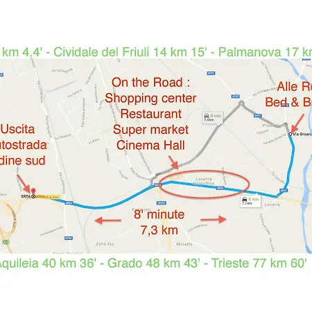 Alle Robinie Bed & Breakfast Pradamano