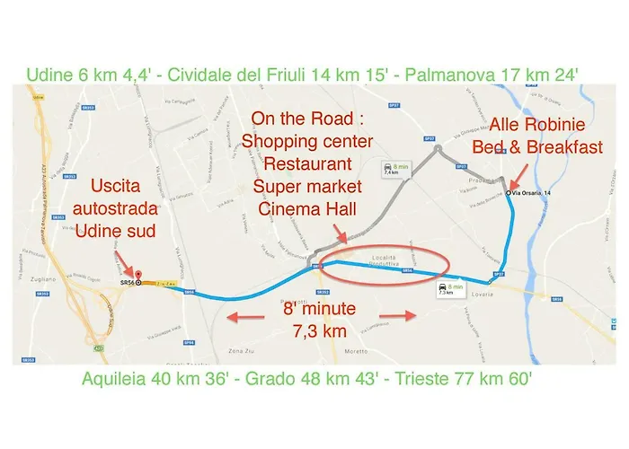 Alle Robinie Bed and Breakfast Pradamano